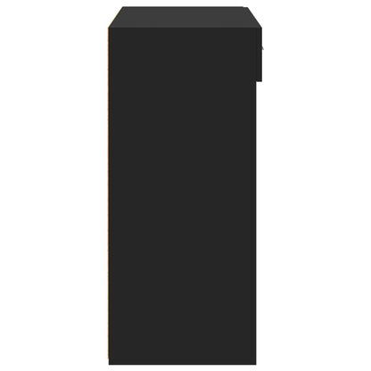 Skjenk Svart 80x42,5x93 cm