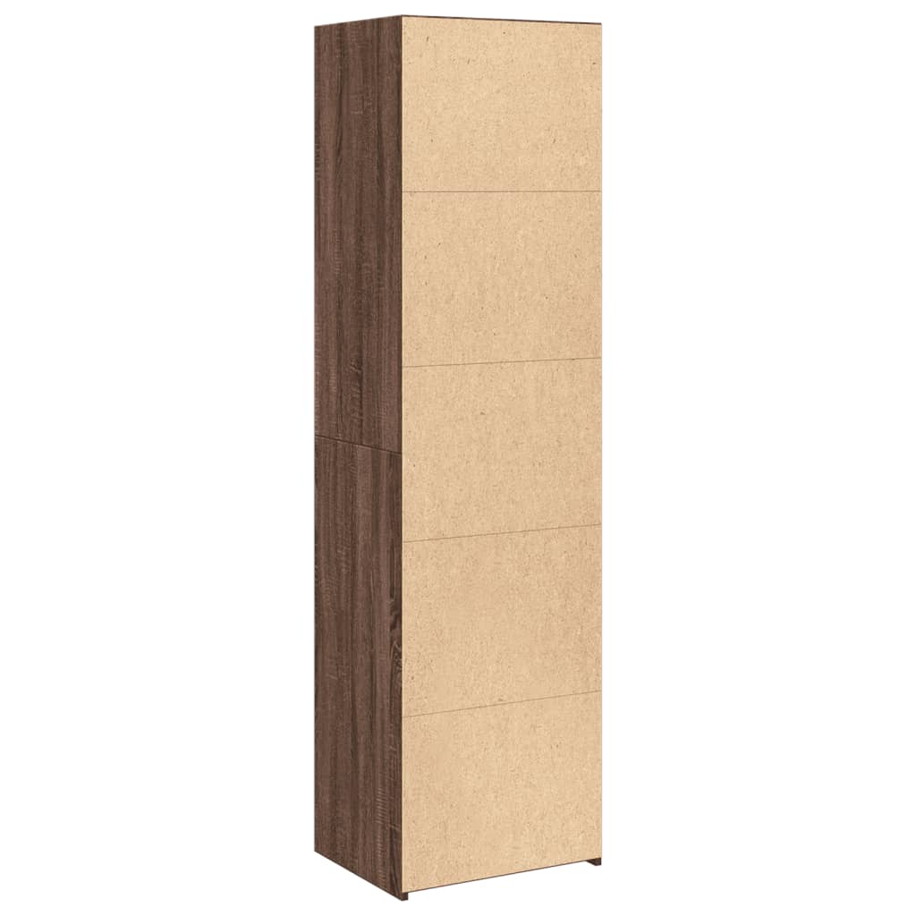 Skap Brun Eik 50x41x185 cm