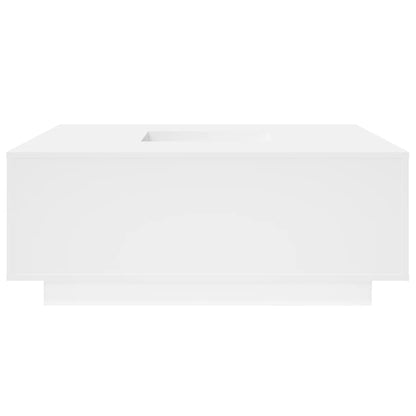 Salongbord Sofabord Hvit 100x100x40 cm