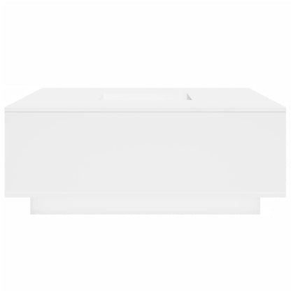 Salongbord Sofabord Hvit 100x100x40 cm