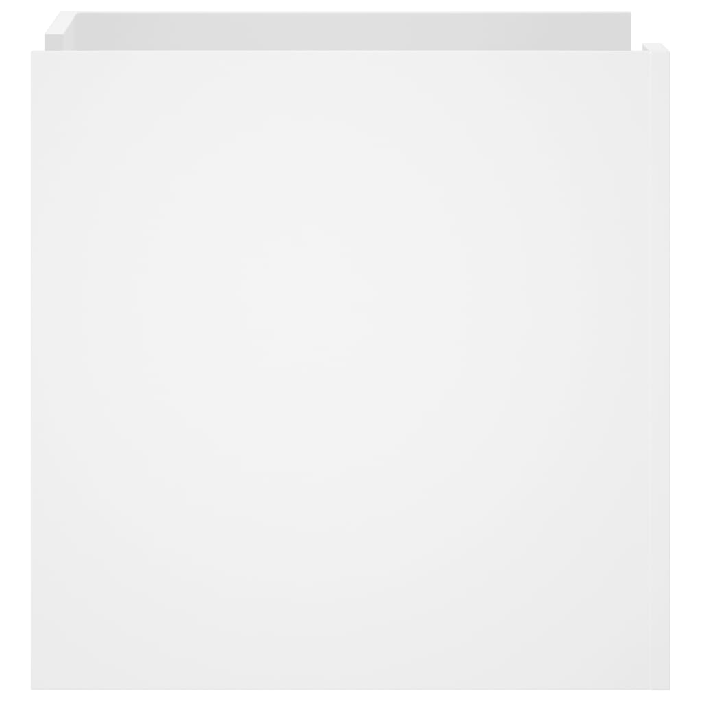 Nattbord Sengbord Hvit 45x50x50 cm