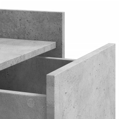 Nattbord Sengbord Betonggrå 45x50x65 cm