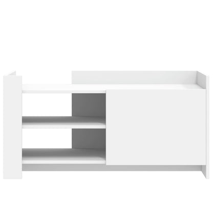 Salongbord Sofabord Hvit 100x50x50 cm