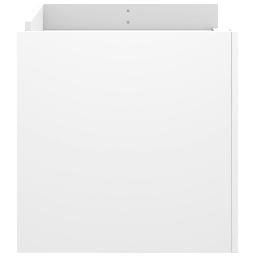 Salongbord Sofabord Hvit 100x50x50 cm