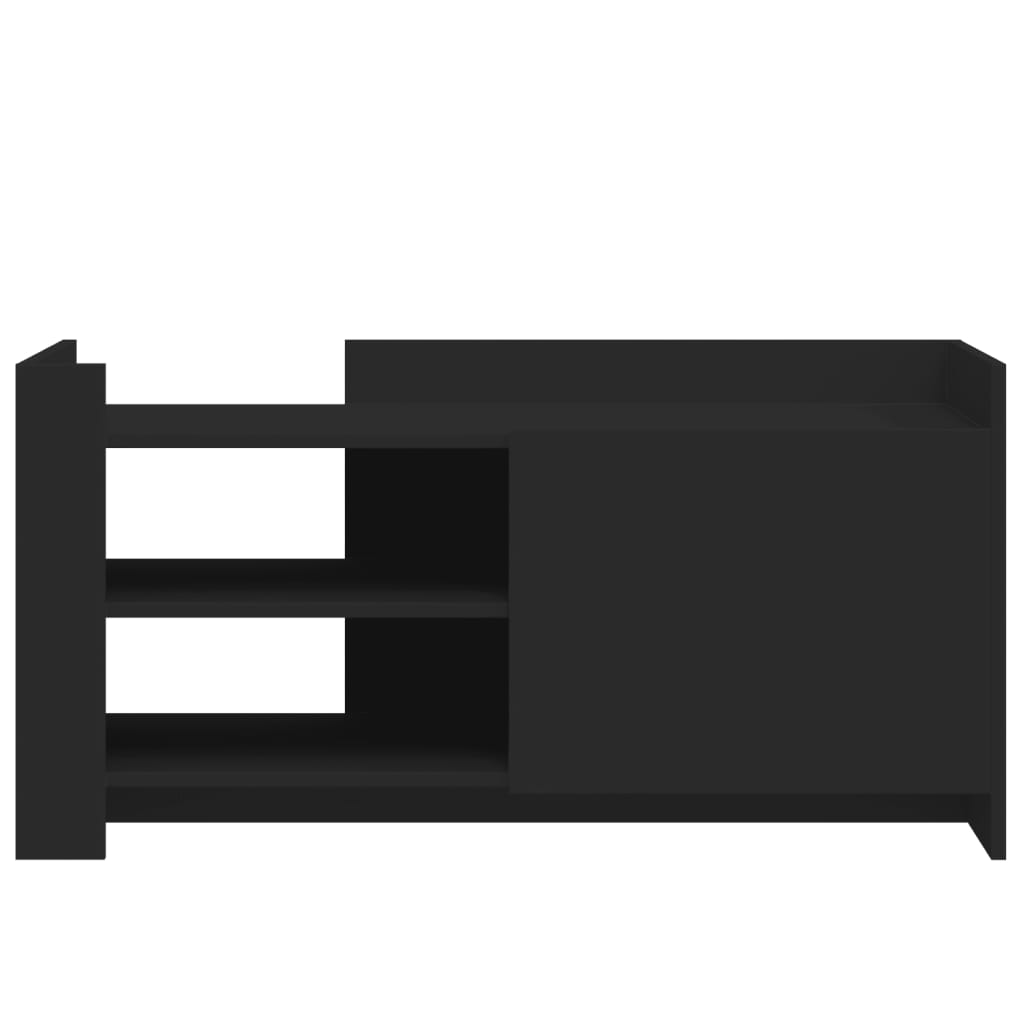 Salongbord Sofabord Svart 100x50x50 cm