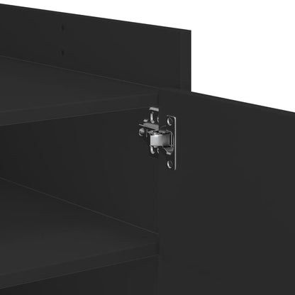 Salongbord Sofabord Svart 100x50x50 cm