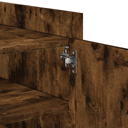 Salongbord Sofabord Røkt Eik 100x50x50 cm