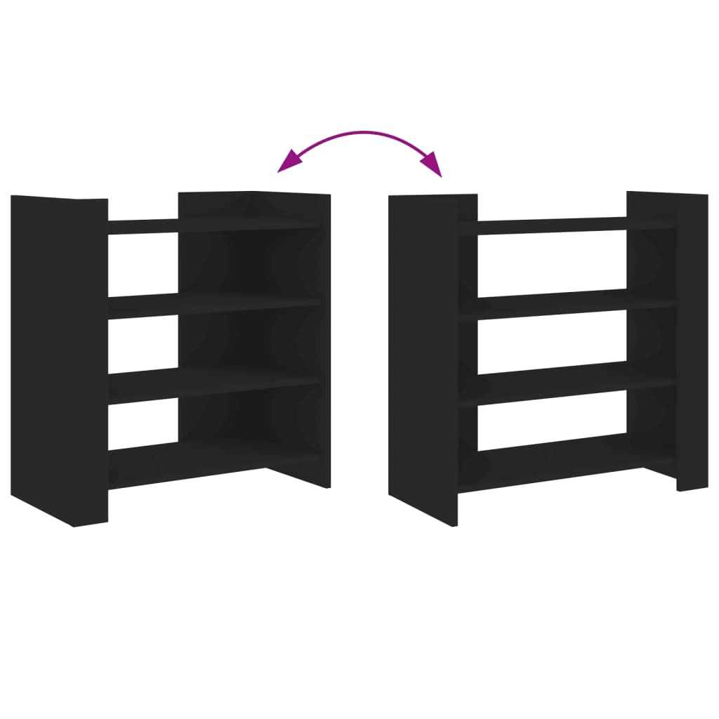 Skjenk Svart 73,5x35x75 cm