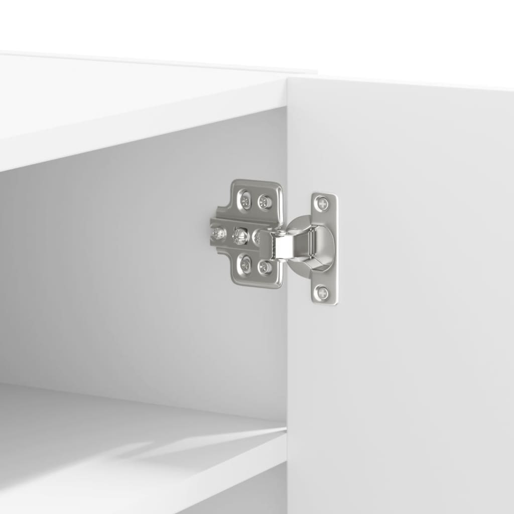 Veggskap Hvit 75x35x60 cm