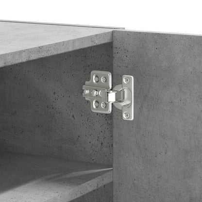 Veggskap Betonggrå 75x35x60 cm