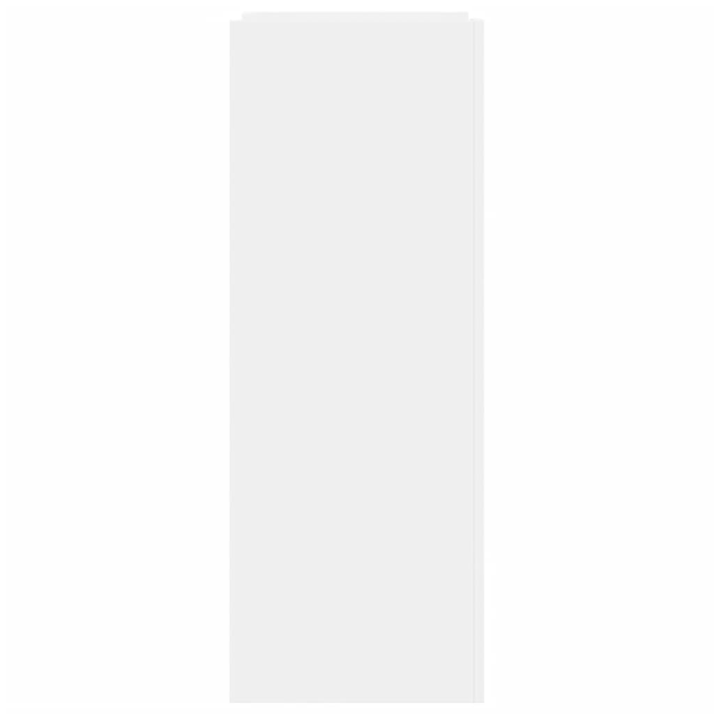 Skoskap Skohylle Skobenk Hvit 74,5x37,5x100 cm