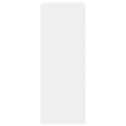 Skoskap Skohylle Skobenk Hvit 74,5x37,5x100 cm