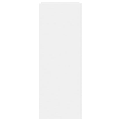 Skoskap Skohylle Skobenk Hvit 52x37,5x100 cm