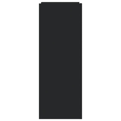 Skoskap Skohylle Skobenk Svart 52x37,5x100 cm