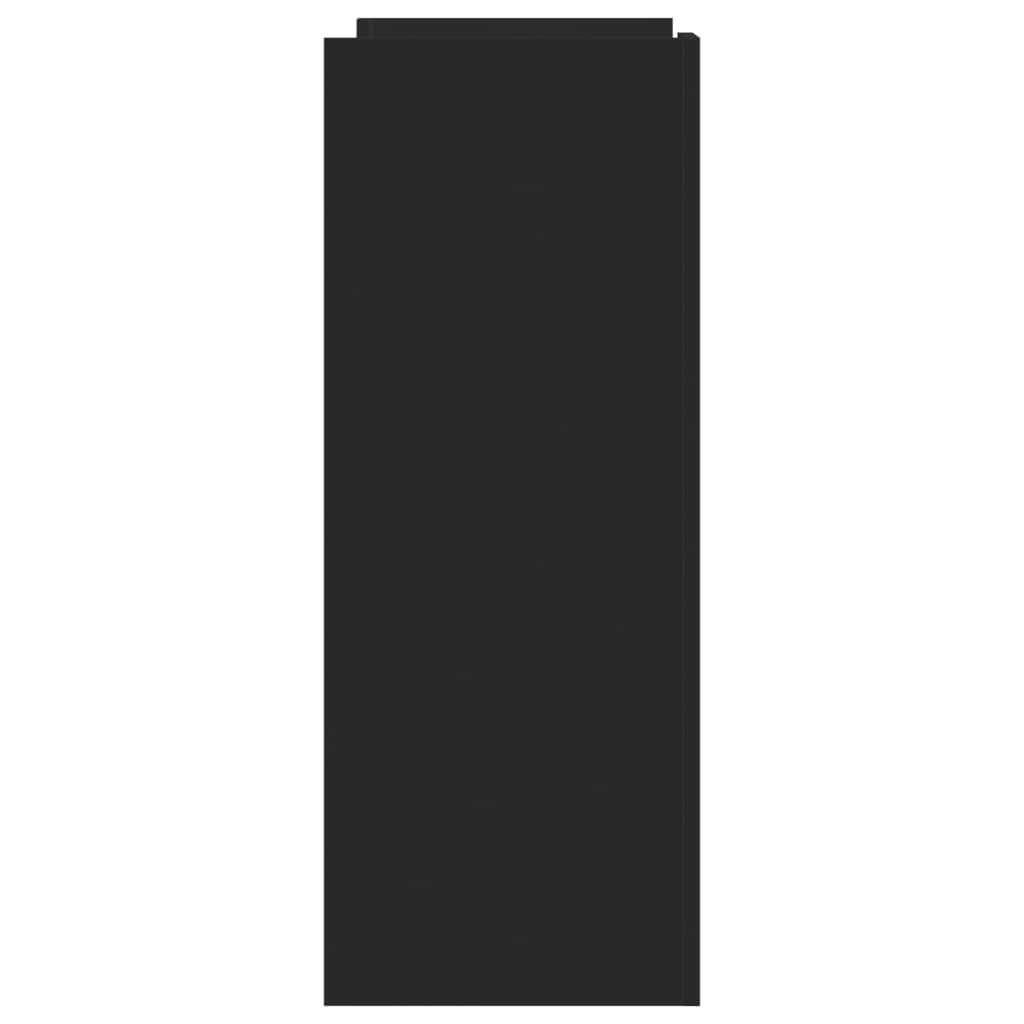 Avlastningsbord Konsollbord Svart 100x35x90 cm