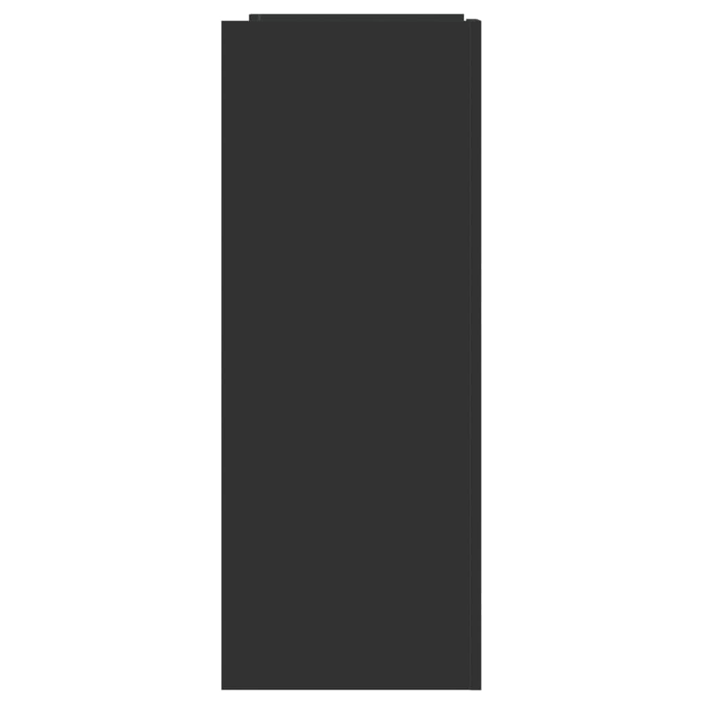 Avlastningsbord Konsollbord Svart 100x35x90 cm