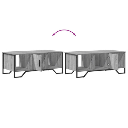 Salongbord Sofabord Sonoma Grå 100x51x40 cm