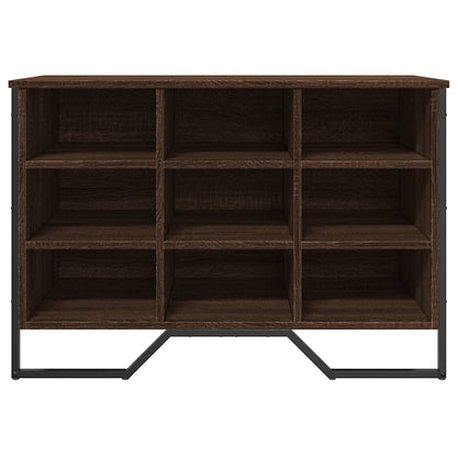 Skoskap Skohylle Skobenk Brun Eik 90x38x61,5 cm