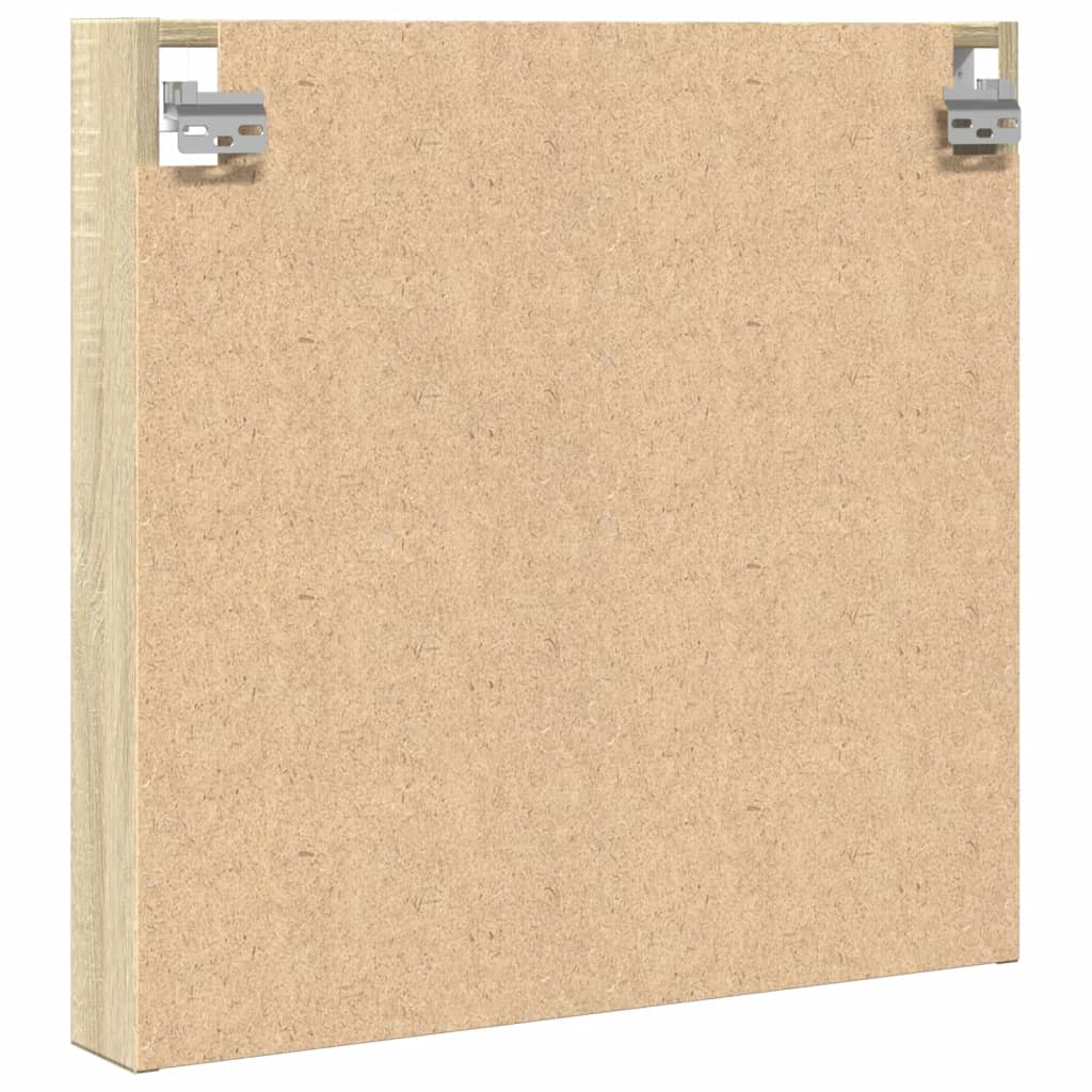 Vegghylle Hyller sonoma eik 60x8,5x58 cm konstruert tre