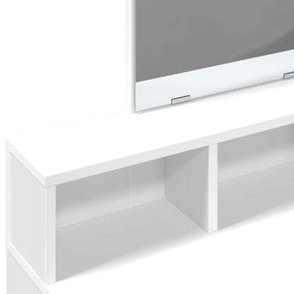 Sminkebord Hvit speil 80x41x144,5 cm