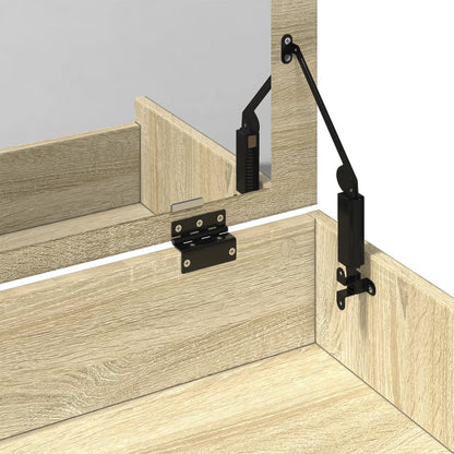 Sminkebord Sonoma Eik krakk 60x40x113,5 cm