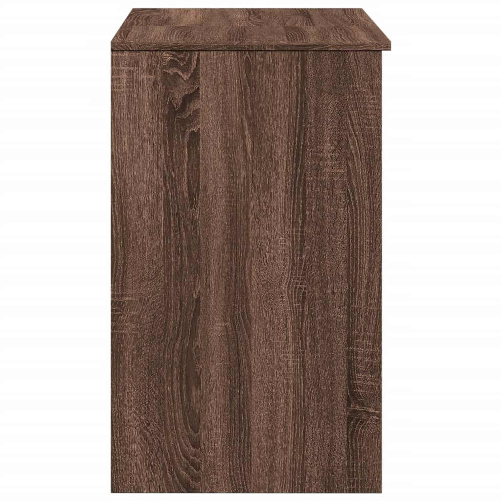 Sminkebord Brun Eik speil 73x46,5x120 cm