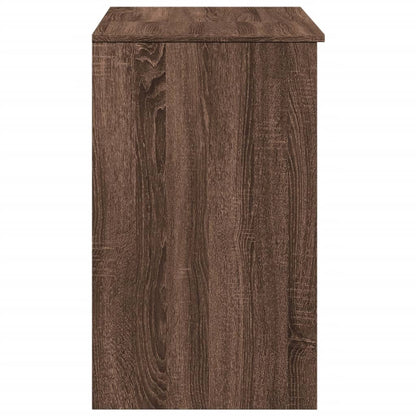 Sminkebord Brun Eik speil 73x46,5x120 cm