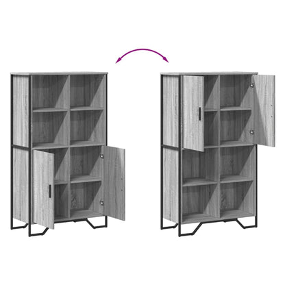 Skap Sonoma Grå 79,5x35,5x137,5 cm
