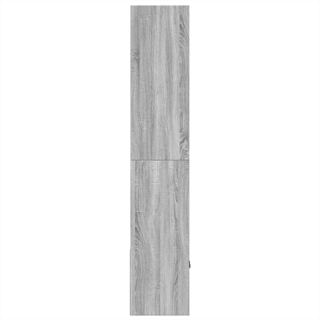 Bokhylle Sonoma Grå 70x36x189 cm