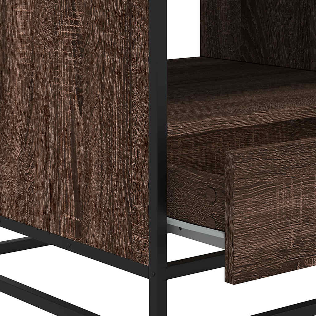 Salongbord Sofabord Brun Eik 100x50x45 cm