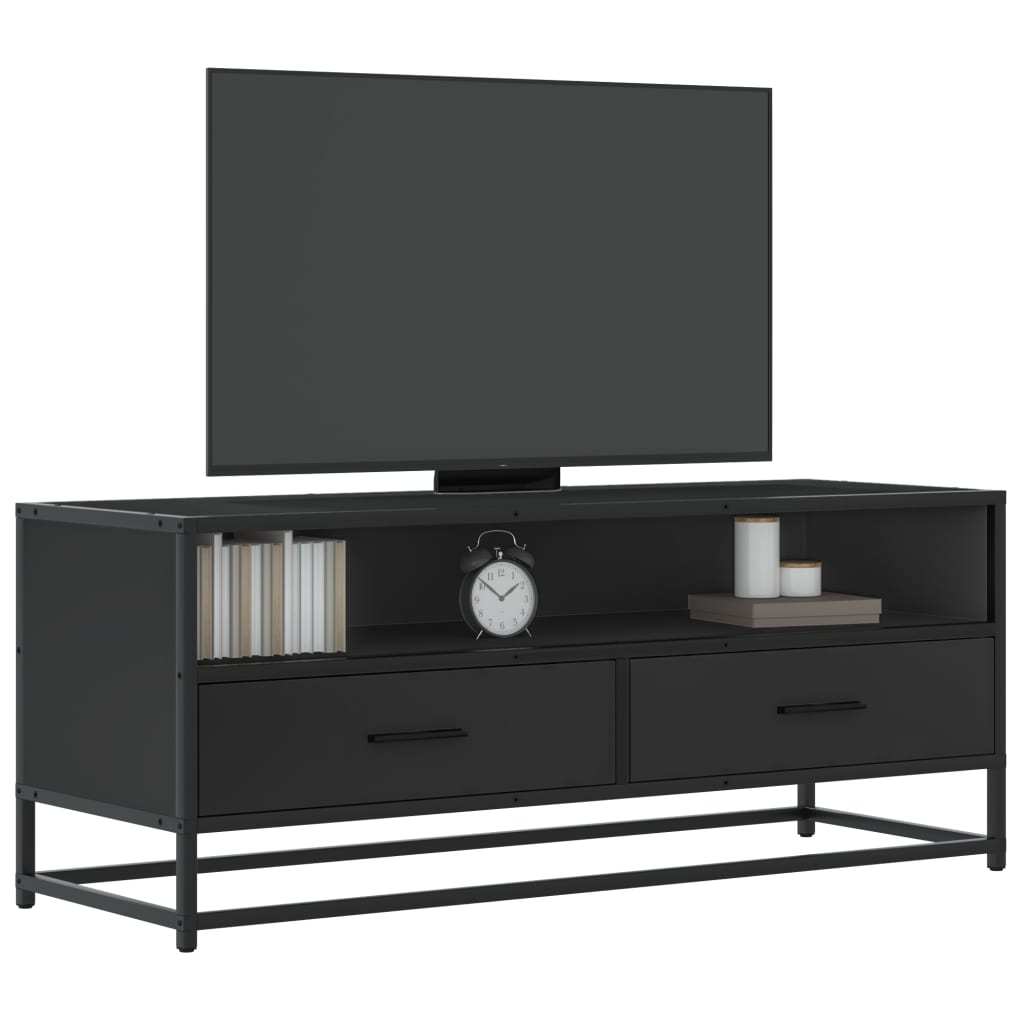 TV-Møbel Svart TV-benk 100x34,5x40 cm
