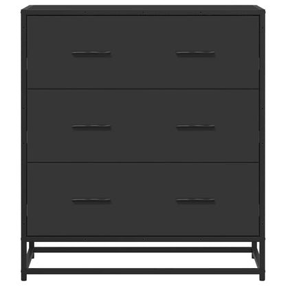 Skjenk Svart 68x35x76 cm