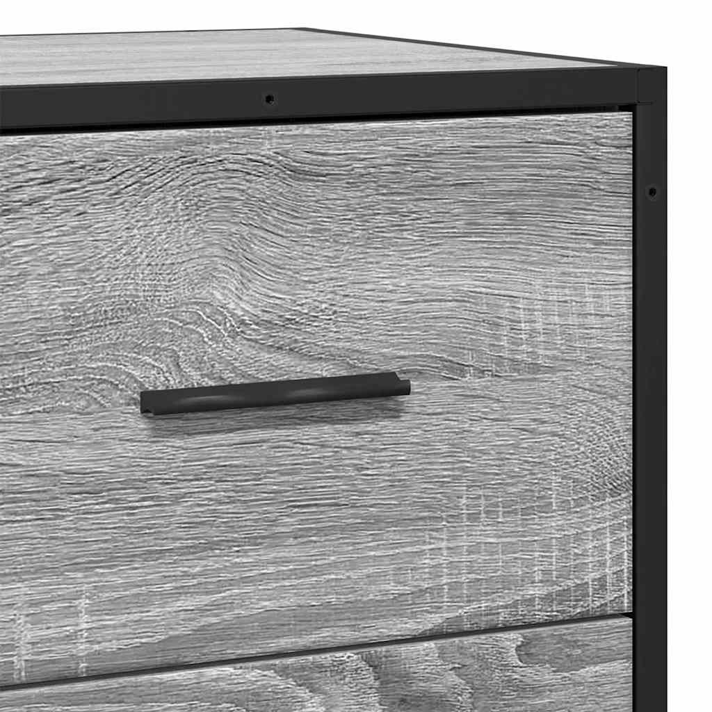 Skjenk Sonoma Grå 68x35x76 cm