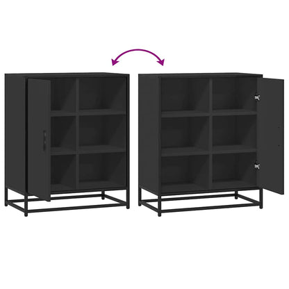 Kommode Svart 62x35x76 cm