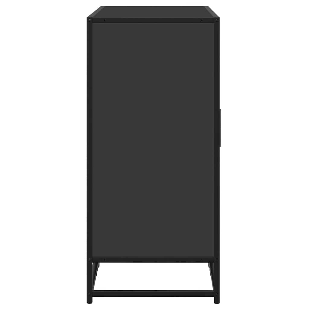 Skjenk Svart 92x35x76 cm