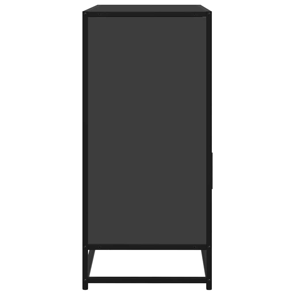 Skjenk Svart 100x35x76 cm