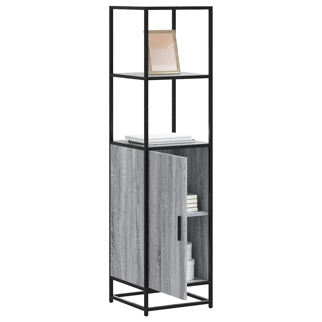 Skap Sonoma Grå 35,5x35x139 cm