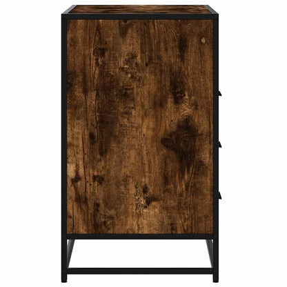 Kommode Røkt Eik 70x41x70 cm