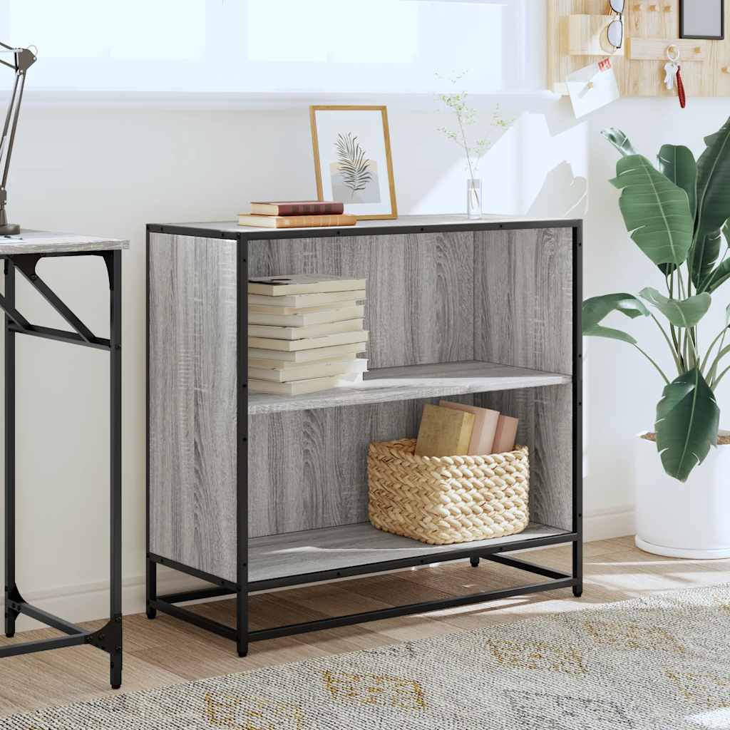 Bokhylle Sonoma Grå 80,5x35x76 cm