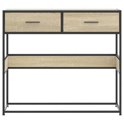 Avlastningsbord Konsollbord Sonoma Eik 90x35x80 cm