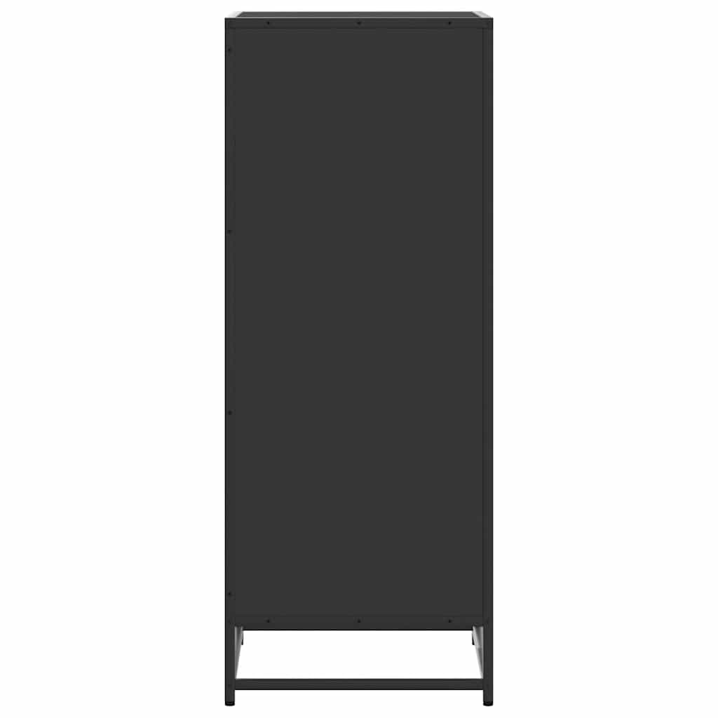 Skoskap Skohylle Skobenk Svart 48x38x97,5 cm