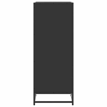 Skoskap Skohylle Skobenk Svart 48x38x97,5 cm