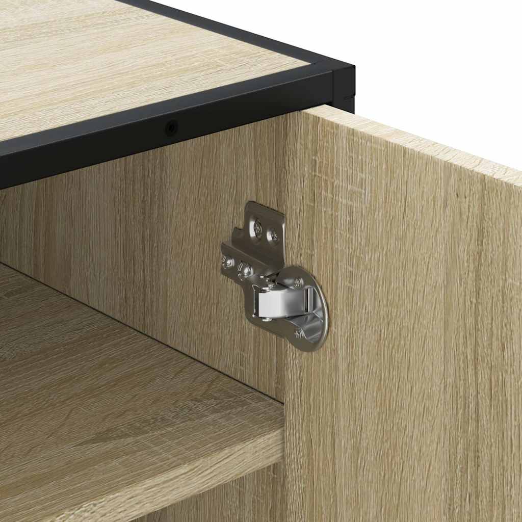 Skoskap Skohylle Skobenk Sonoma Eik 48x38x97,5 cm