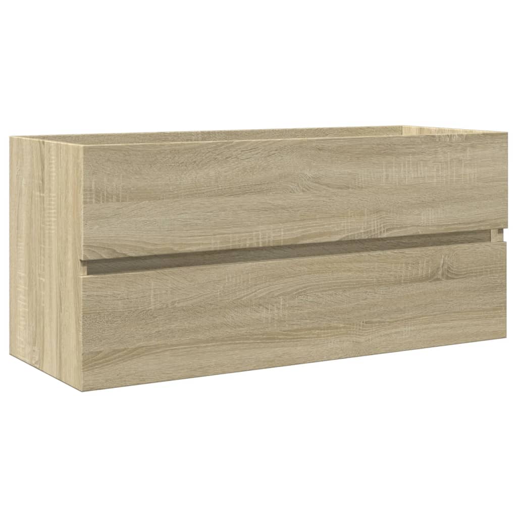 Baderomsservantskap sonoma eik 100x38,5x45 cm konstruert tre