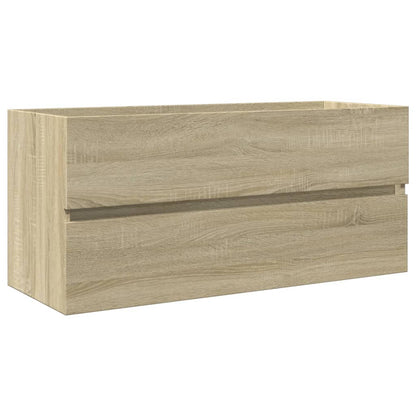 Baderomsservantskap sonoma eik 100x38,5x45 cm konstruert tre