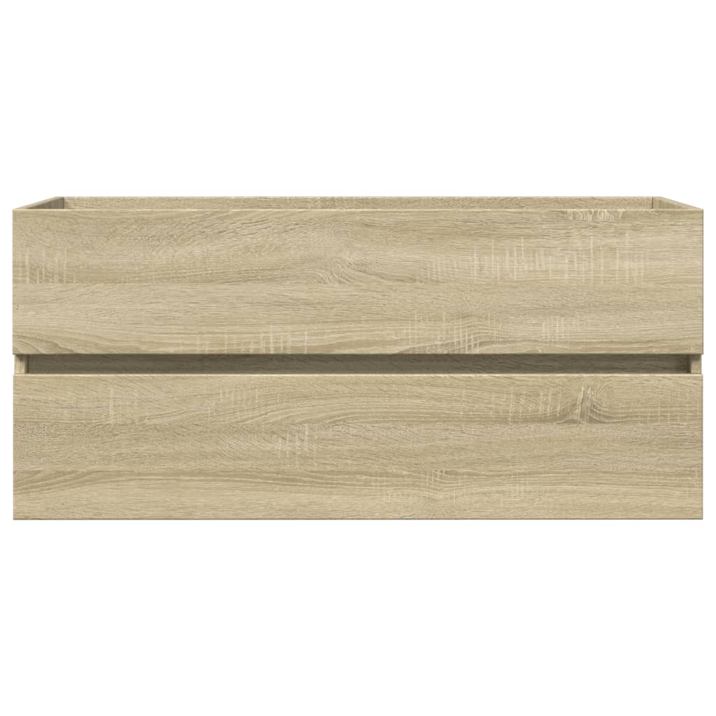 Baderomsservantskap sonoma eik 100x38,5x45 cm konstruert tre