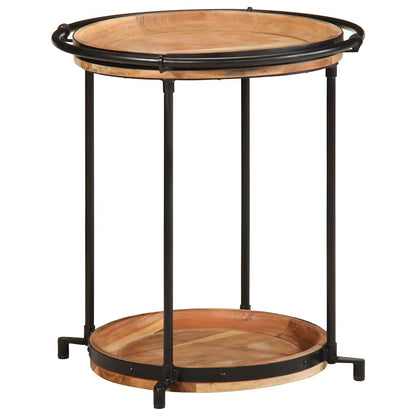 Sidebord Tre Ø55x60 cm heltre akasie