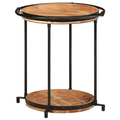 Sidebord Tre Ø55x60 cm heltre akasie