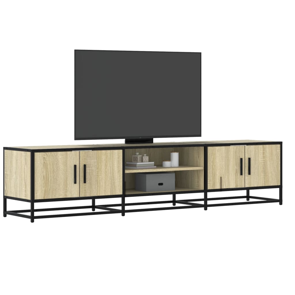 TV-benk sonoma eik 180x35x41 cm konstruert tre