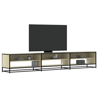 TV-benk sonoma eik 270x40x46 cm konstruert tre